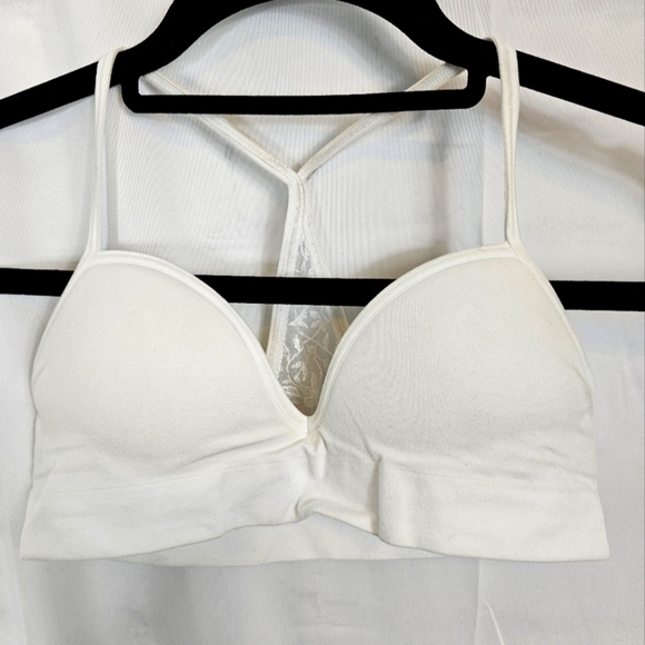 Nordstrom Teen Off-White Bra with Padded Cups in Size Large 14 NWOT - Picture 1 of 4
